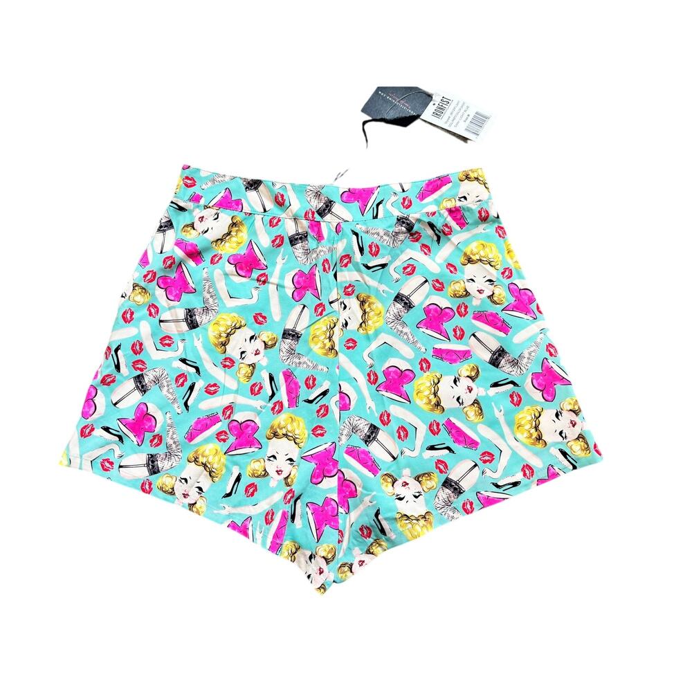 Iron Fist Doll Parts Sailor Shorts Womens M Pinup Retro Print NWT - Picture 4 of 8